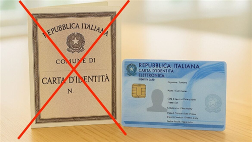 Scadenza delle carte di identità su modello cartaceo 03 agosto 2026